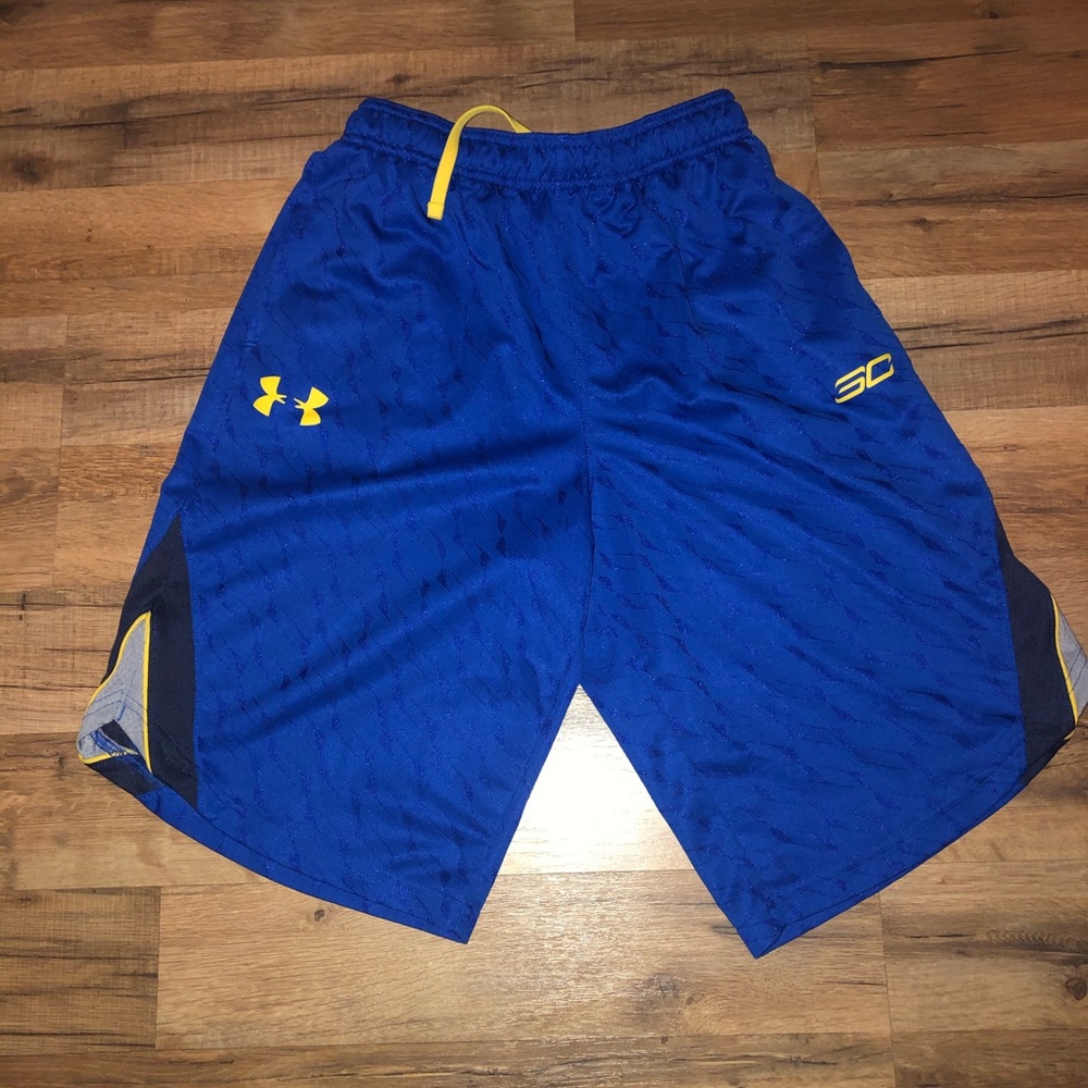 Boys UA basketball shorts
